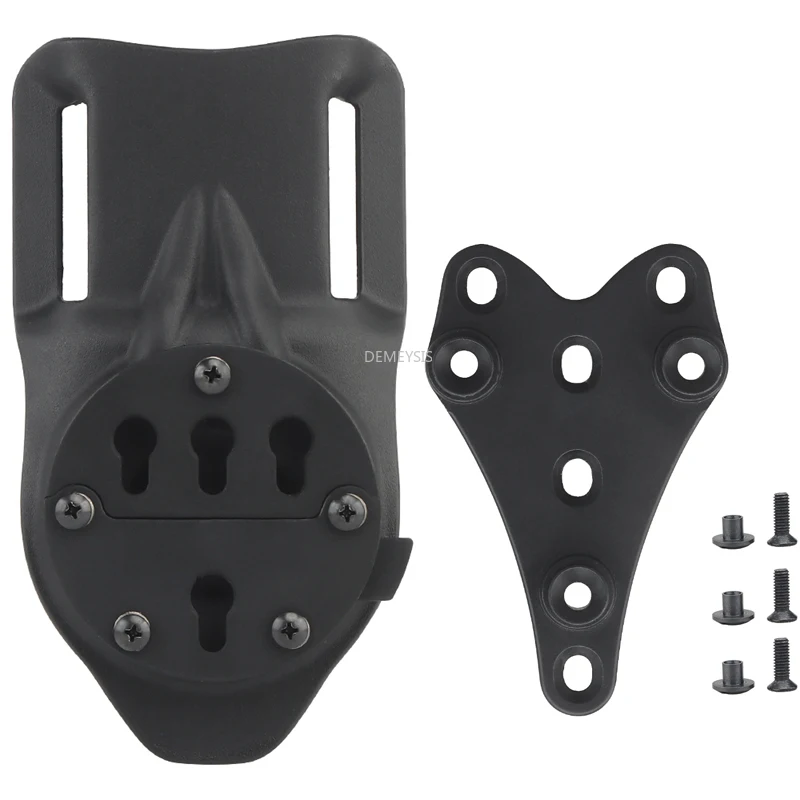 Funda de pistola de caza, Base de montaje, soporte de pistola táctica de combate de Paintball, adaptador de suspensión, plataforma, equipo de pistola de tiro