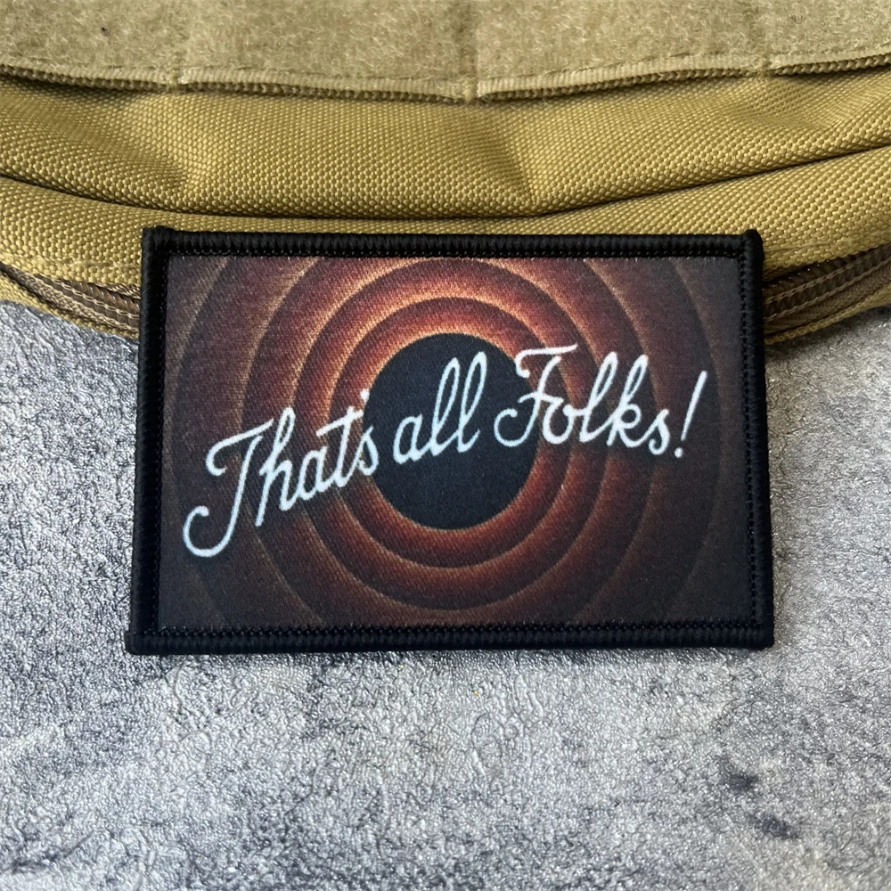 ¡Qué es todos los palabras! Insignia de moral divertida, parche impreso, brazalete militar táctico, gancho y bucle, accesorios para mochila al aire libre, pegatinas - imagen 4