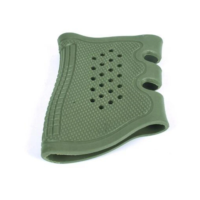 Empuñadura de goma para pistola táctica G19/17, empuñadura antideslizante, funda protectora para marco de bolsa de pistola, cubierta de agarre para pistola táctica de caza - imagen 5