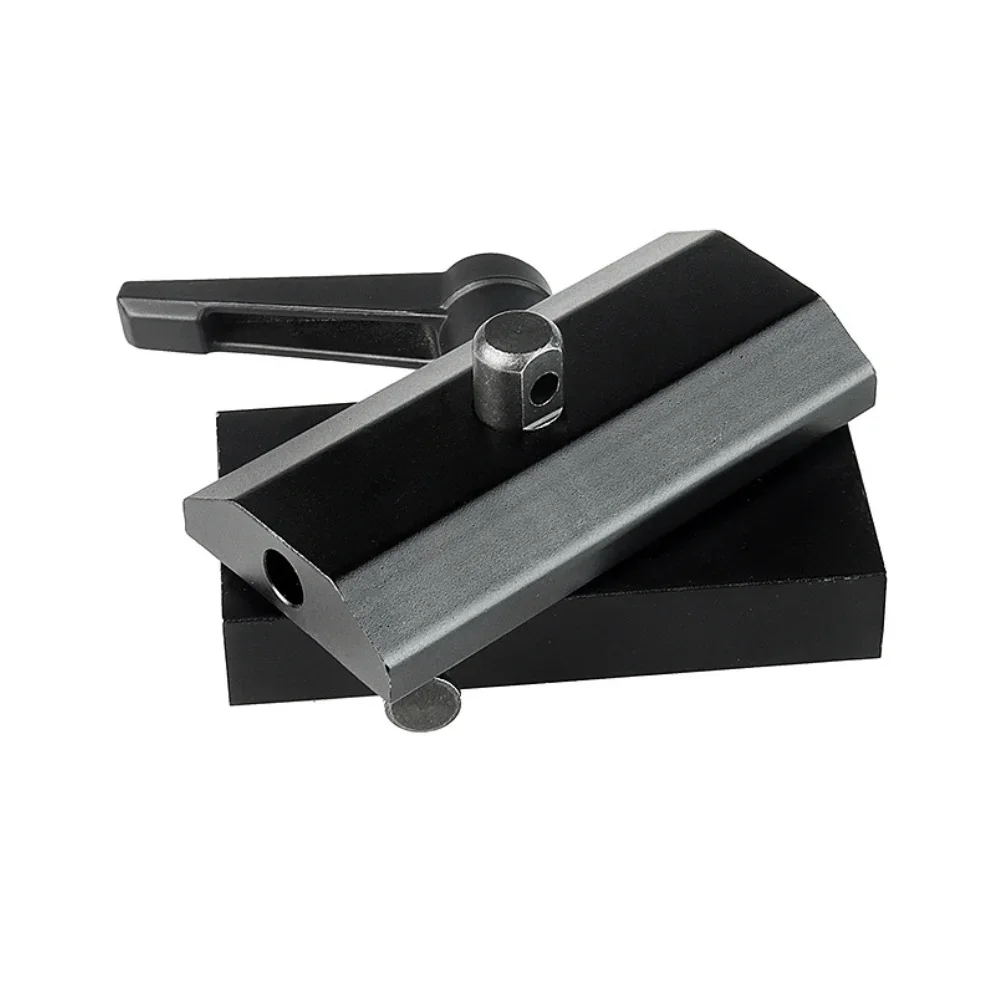 Adaptador giratorio QD para bípodes Harris, montaje de riel Picatinny de 20mm con bloqueo pivotante, separación rápida - imagen 5