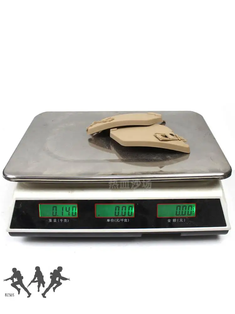 FMA-Casco balístico Airsoft para caza, cubierta de oreja para riel guía 3,0, protección facial, placa gruesa - imagen 4