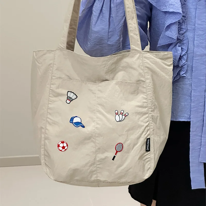 Parches bordados con logotipo de pelota deportiva, parches para planchar, Rugby, béisbol, baloncesto, parches para coser, apliques para ropa DIY, pantalones vaqueros, bolsos, sombrero, 5 uds. - imagen 5