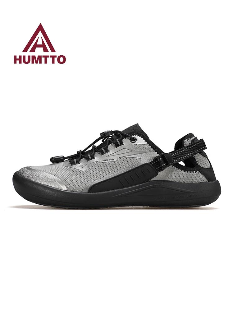 HUMTTO-zapatos de senderismo para hombre, botas de trekking transpirables informales para escalada al aire libre, zapatillas deportivas ligeras antideslizantes de primavera - imagen 4