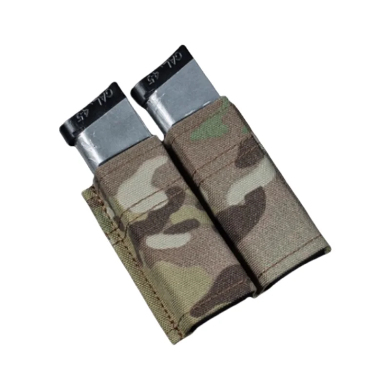 Bolsa doble para revistas 1911 |   Soporte magnético para pistola Compatible con MOLLE |   Diseño de liberación rápida - imagen 3
