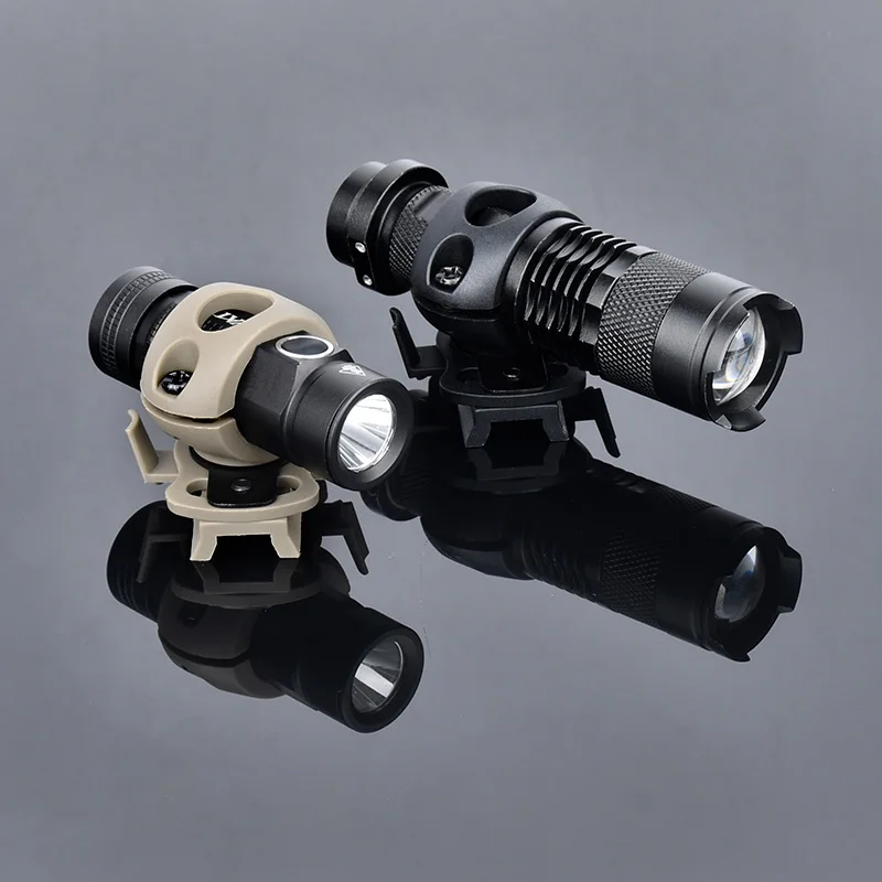 WADSN-luz táctica para casco rápido AIrsoft SCOUT, linterna estroboscópica LED blanca, salida de caza momentánea constante, linterna para casco - imagen 2