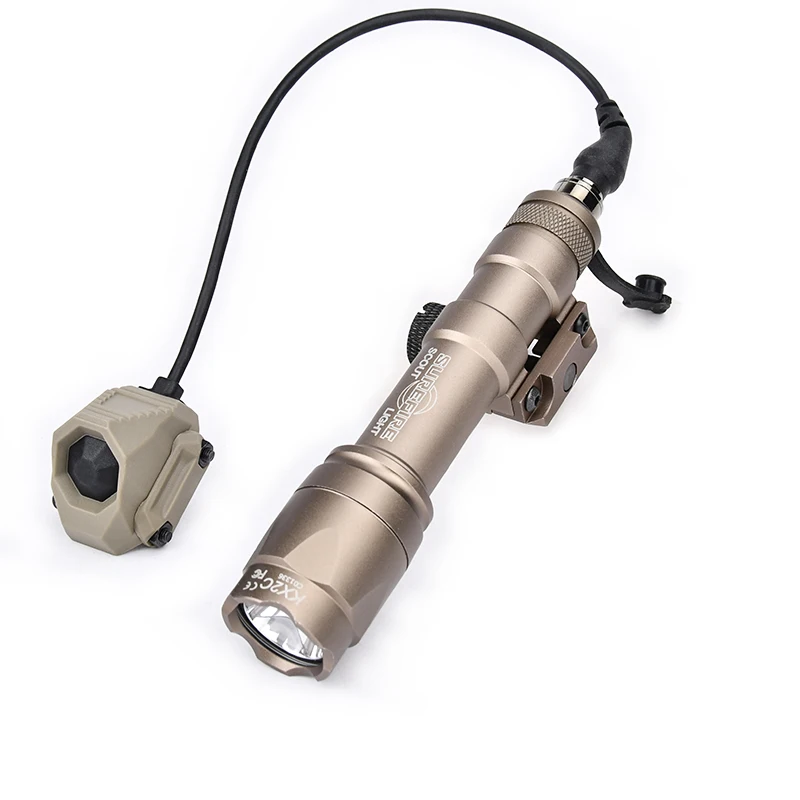 SF Surefir M300 M600 linterna táctica AXON M300A M600C luz de caza función Dual presión Control remoto interruptor ajuste 20MM - imagen 3