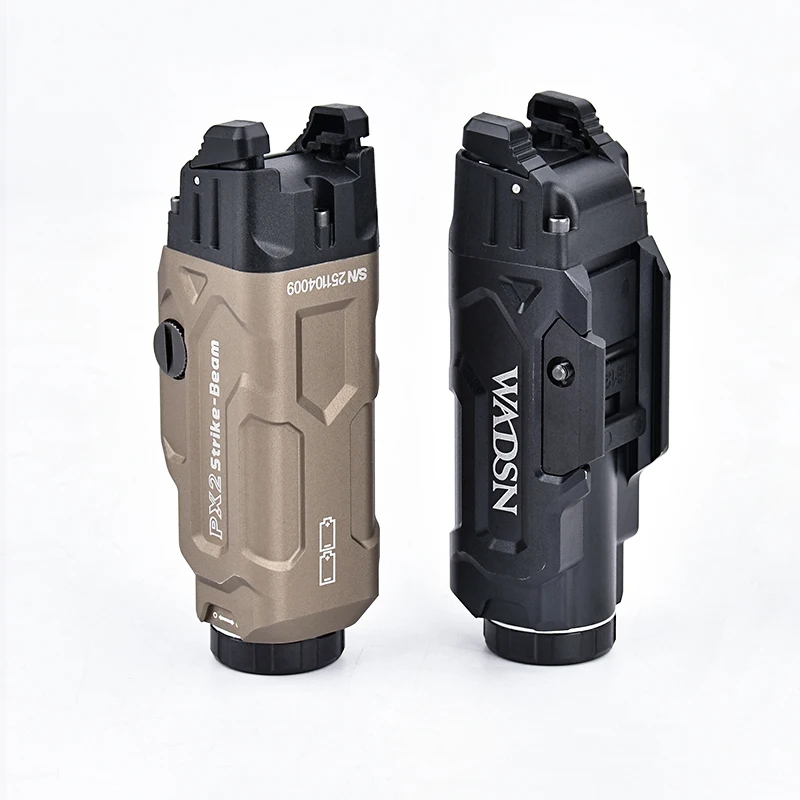 WADSN-linterna táctica RX1 de alta potencia, 1000 lúmenes, luz LED estroboscópica para pistola, luz de explorador compatible con 1913 UNIV, lámpara de caza Airsoft - imagen 5