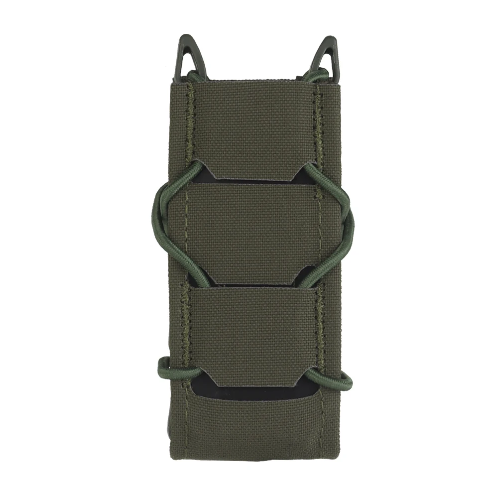 Bolsa de revista rápida de 9mm V2 tipo tigre, linterna para caza al aire libre, funda para cuchillo, soporte para Mag Airsoft, bolsa MOLLE, cinturón táctico - imagen 3
