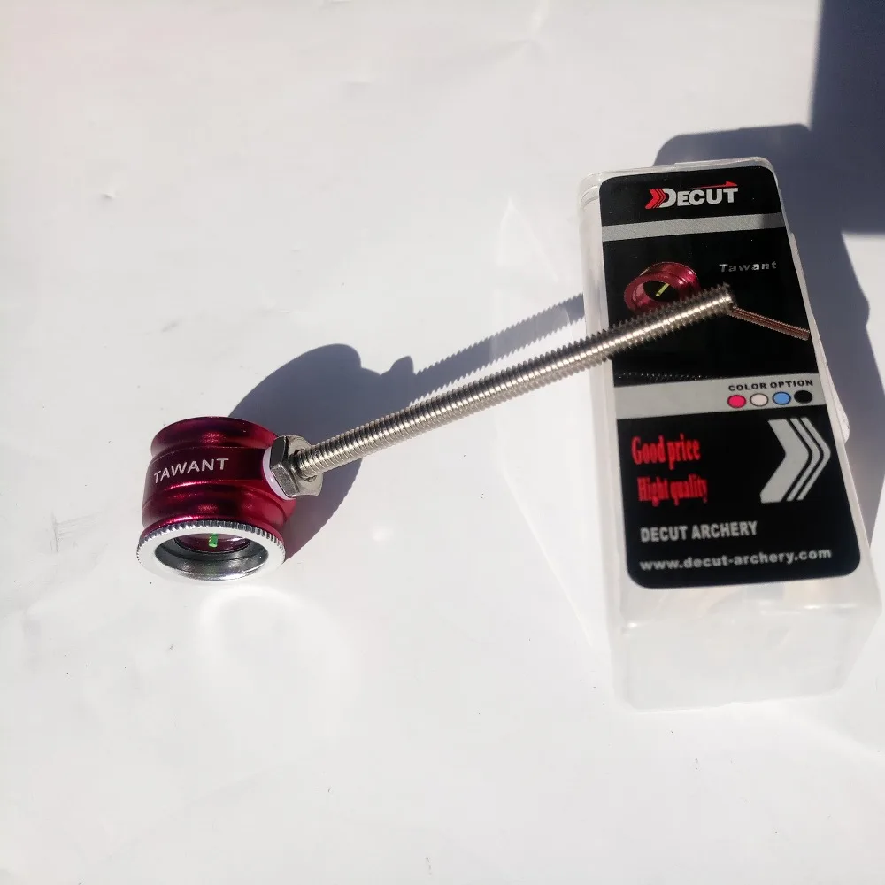 TAWANT-mira de arco recurvo para tiro con arco, alfiler de visión de fibra óptica, acrílico translúcido alto, accesorios de caza, 0,5mm, 0,75mm, 1,0mm - imagen 4