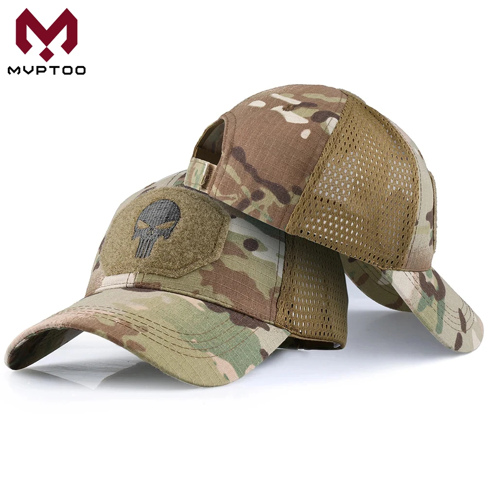 Gorra táctica baseball camuflaje con ala ancha - imagen 5
