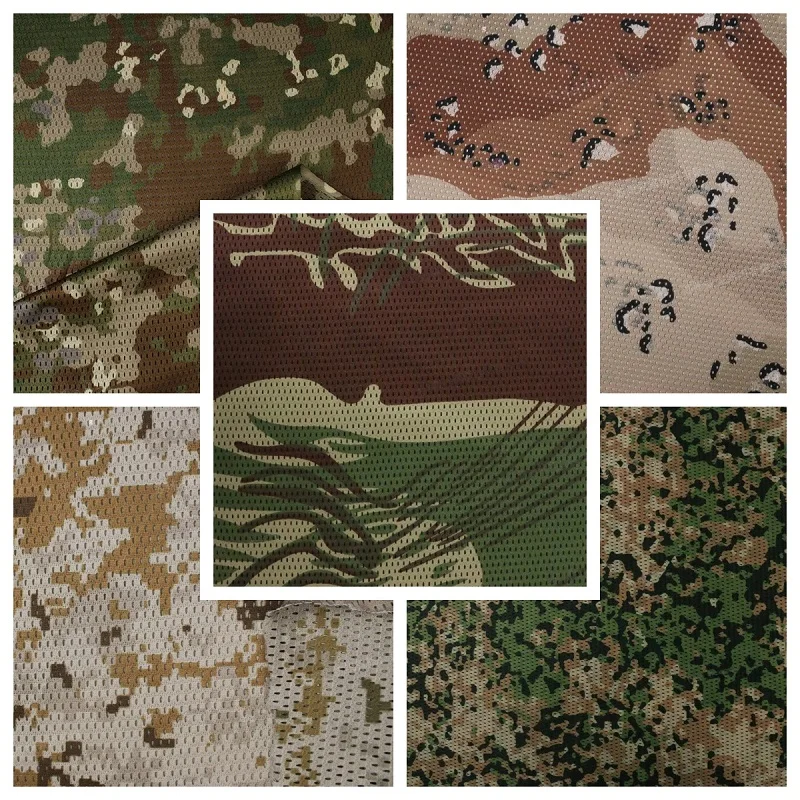 Tela de malla de ropa de bufanda transpirable liviana