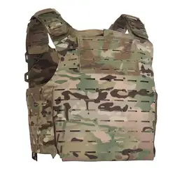 Chaleco táctico SF, chaleco de combate ligero, portador de placa, Molle protector, equipo de chaleco Airsoft para caza al aire libre