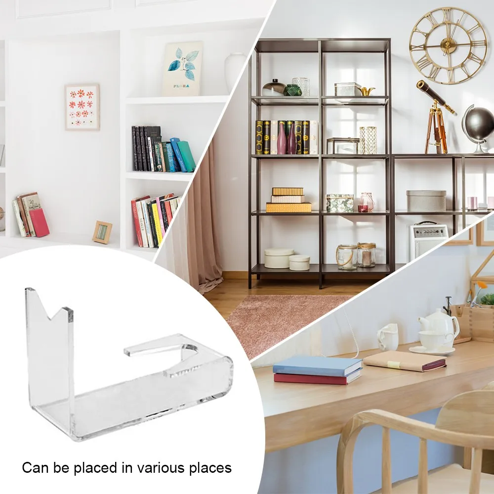 Soporte de exhibición acrílico para pistola, soporte de exhibición transparente para pistola, modelo de pistola de mano, almacenamiento seguro, soporte de juguete para niños, 2 uds. - imagen 2