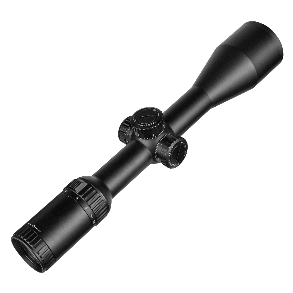 Mira telescópica táctica SPINA Optics HD 2-12x50 WA IR para Rifle de caza, mira óptica para Rifle Real - imagen 2