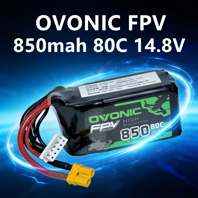 OVONIC batería LiPo RC para FPV, helicóptero y cuadricóptero - imagen 3