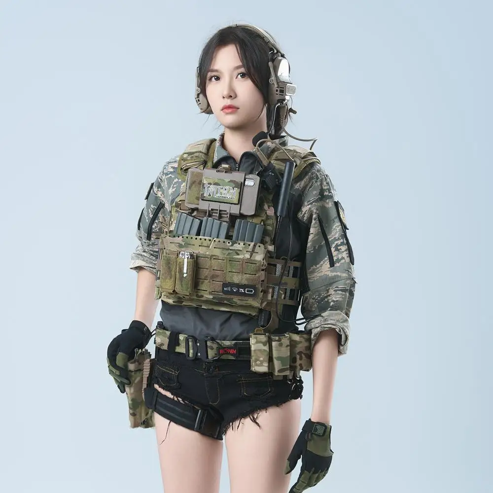 Pantalones tácticos multifuncionales de camuflaje ABU y traje de entrenamiento para hombres, uniforme de adiestramiento al aire libre - imagen 3