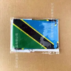 Guirnalda de bandera Tanzania poliéster