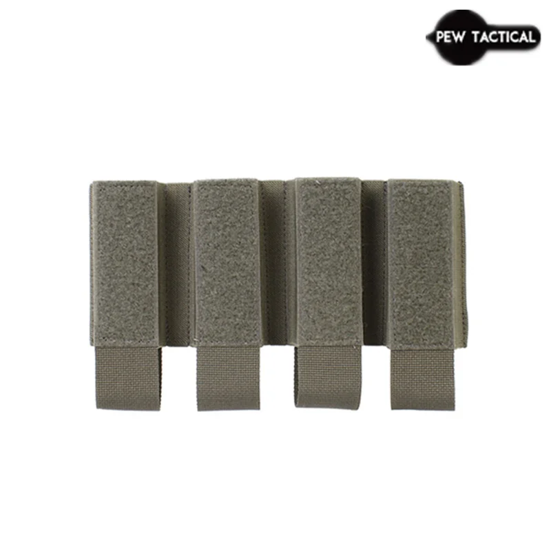 PEW TACTICAL FERRO STYLE Turnover - Quad SMG Large DOPE The Slickster AIRSOFT MAG MP7 MPX UMP45 EVO Bolsa táctica para revistas MI18 - imagen 4