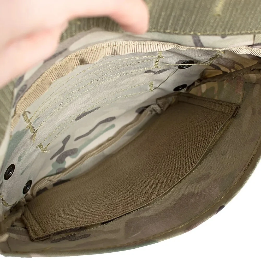 Bolsa táctica con Panel frontal para el regazo, bolsa protectora para la ingle de la entrepierna, bolsa de descarga con solapa subabdominal, riñonera, accesorios de caza - imagen 5