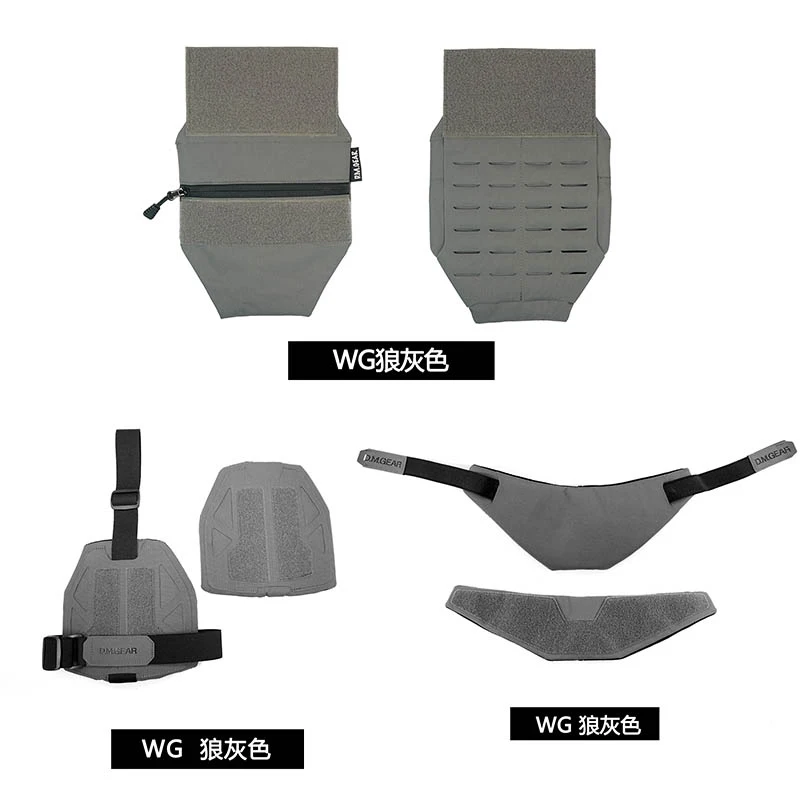 Chaleco táctico Universal, protector de cuello para hombro, protector de entrepierna, Combo para chaleco JPC FCSK - imagen 5