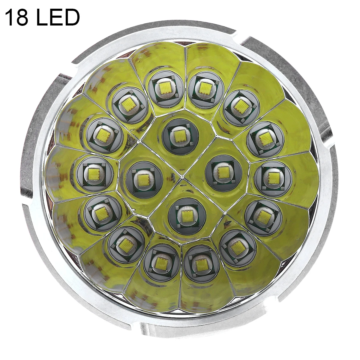 Linterna Led superbrillante impermeable para caza, Camping y pesca, 3 modos, 25W/30W, 10/18 LED - imagen 4