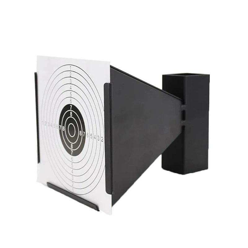 Trampa de acero para tiro en interiores y exteriores, nueva pistola de pellets, objetivo de tiro, diseñado con cono, disponible, montado en la pared - imagen 2