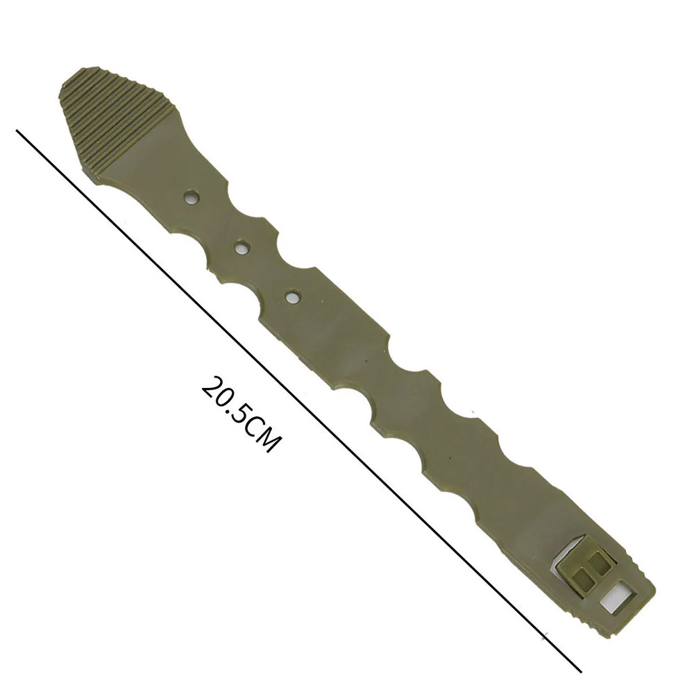 Clips para cinturón de doble bolsa de revista de 9mm, 2 uds., bolsas Molle de caza, Clips de cintura de 20,5 cm para mochila, cinturón táctico - imagen 3