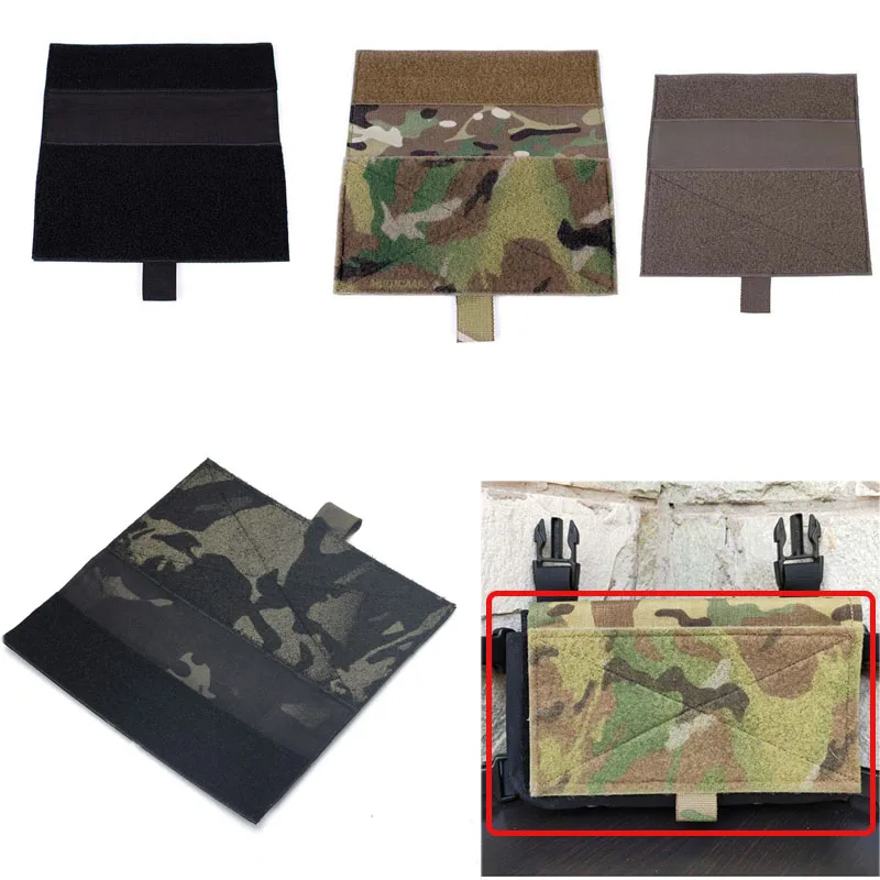 Panel frontal para colgar en el pecho táctico al aire libre, accesorios de caza MK3/MK4, Panel de cubierta completa Molle - imagen 2