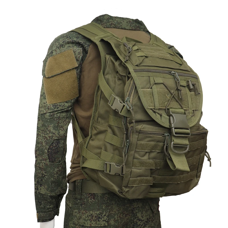 Mochila táctica rusa, bolsa de asalto, patrulla al aire libre, mochila de respuesta rápida, mochila impermeable