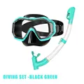 Mask-Set-Black Green