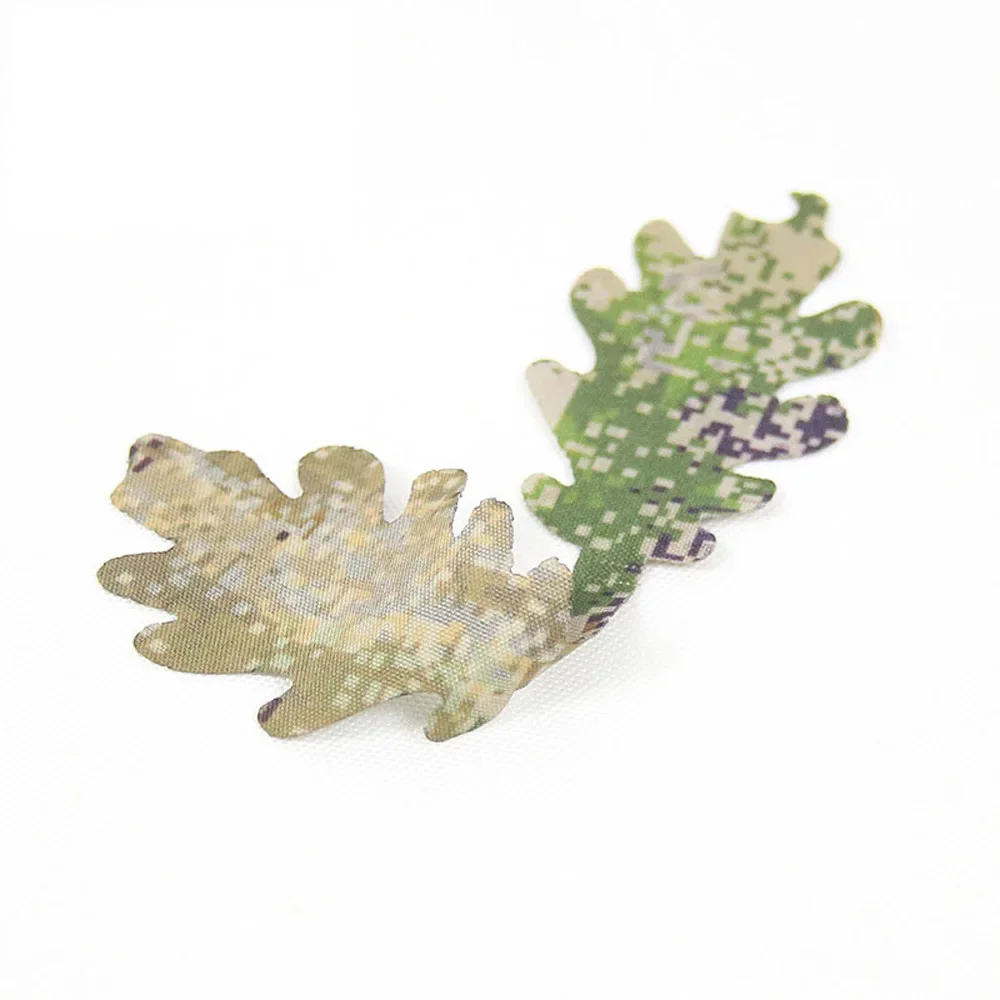 15 Uds caza táctica CS juego de guerra DIY tiras de camuflaje de doble cara para casco desaparecidoDis - imagen 5