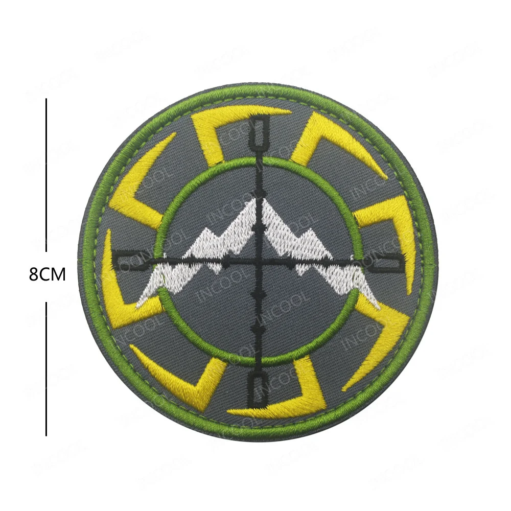 Parche PVC Francotirador Calavera One Shot Kill para Mochila Airsoft - imagen 5