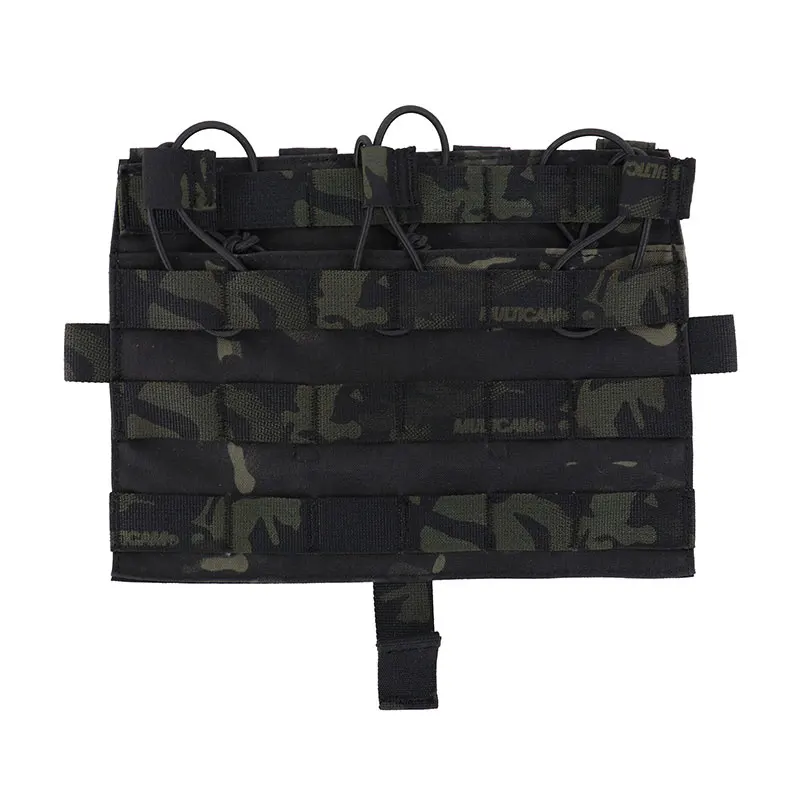 CP AVS chaleco táctico plano M4 integrado, placa frontal MOLLE de Triple Panel, accesorios de equipo de caza al aire libre - imagen 5