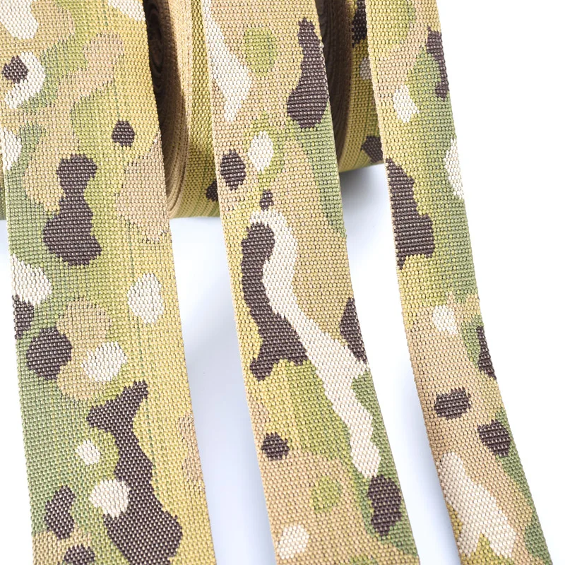 Correa táctica de caza al aire libre, correa de Jacquard, Molle, 25/38/50mm de ancho, DIY - imagen 3