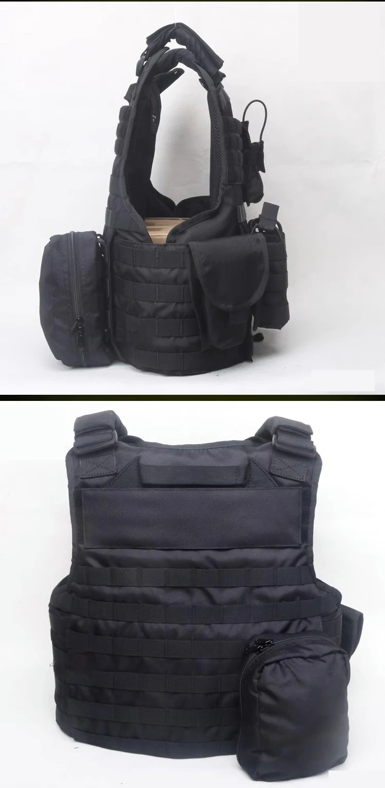 Chaleco de combate táctico a prueba de balas nivel 3A de caza ligero protector portador de placa Molle militar Airsoft Paintball al aire libre - imagen 5