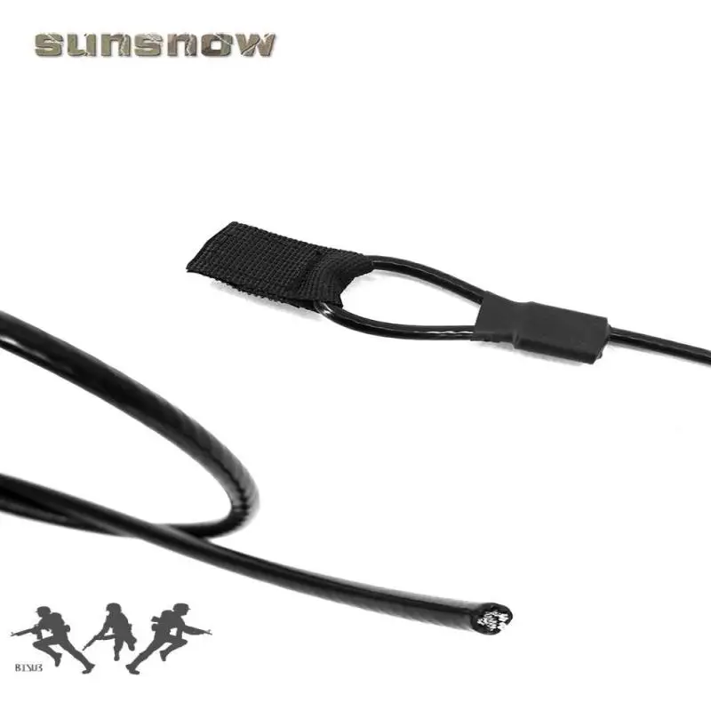 Hombrera con hebilla de liberación rápida/conexión AVS, cable de acero, cuerda de liberación rápida, accesorio de 3 bandas, chaleco táctico desmontable AVS - imagen 5