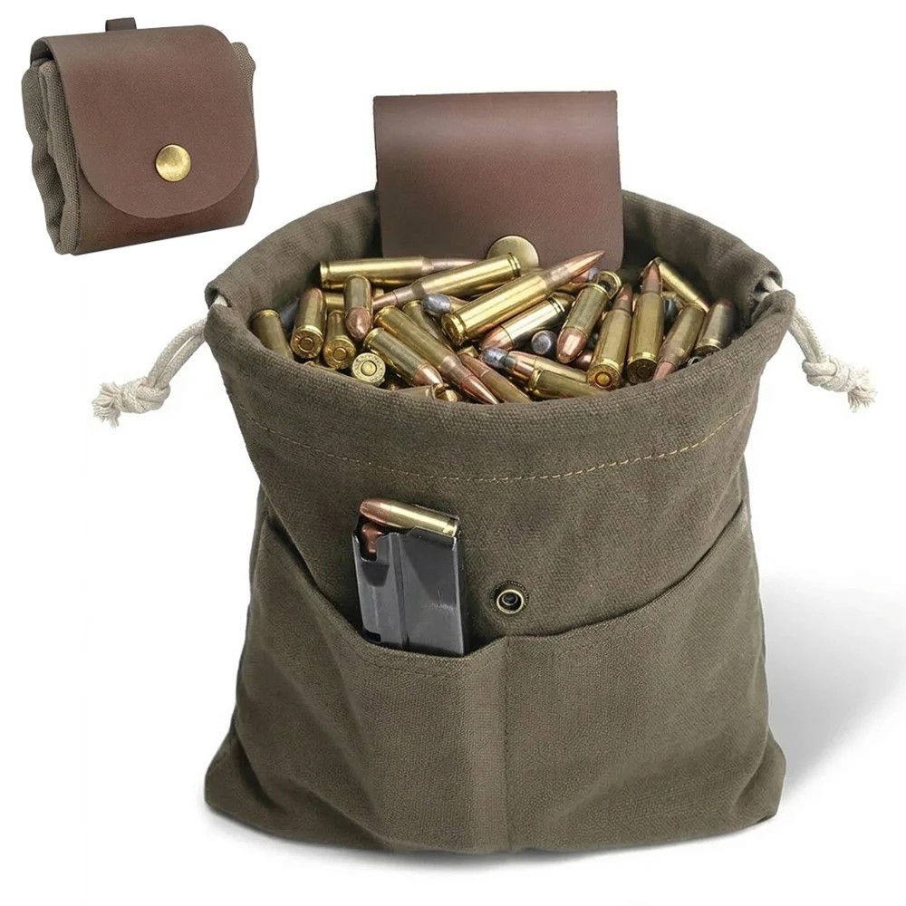 Bolsa táctica para munición plegable, transporte cartuchos de rifle - imagen 3