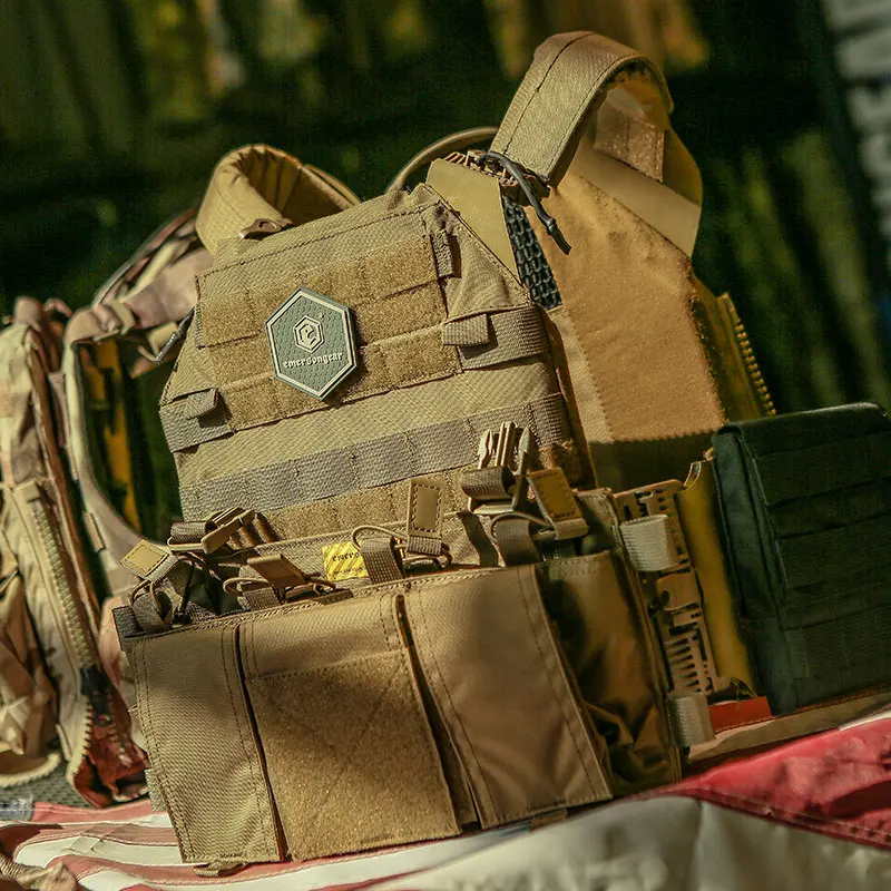 Emersongear JUM liberación rápida portaplacas táctico MOLLE - imagen 2