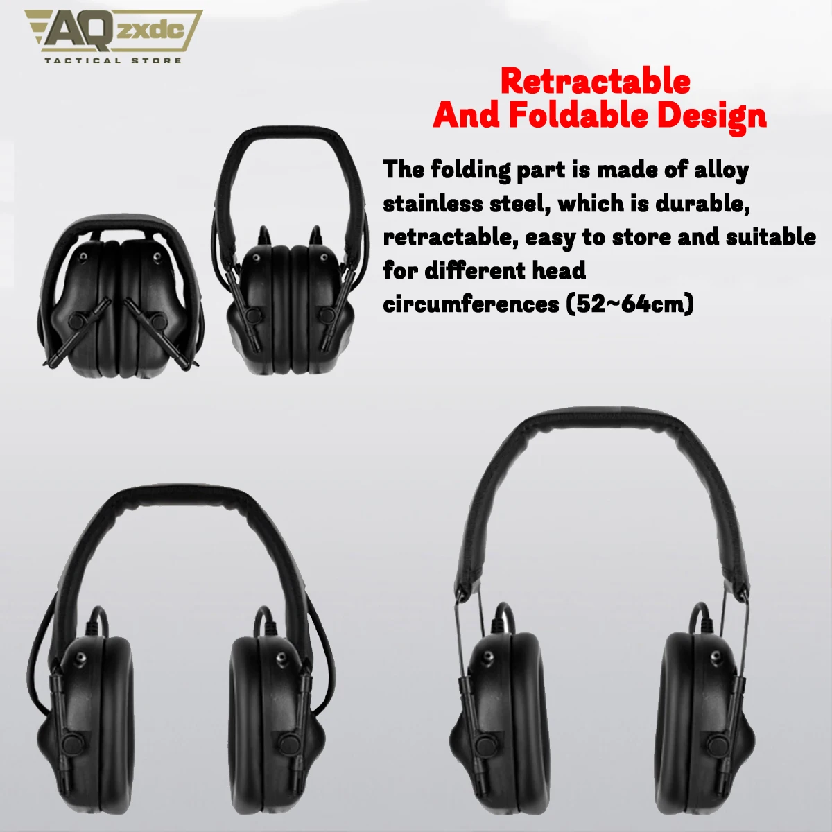 AQzxdc Cod Ghost Mask V2 Set Auriculares Tácticos Guantes Fantasma - imagen 4