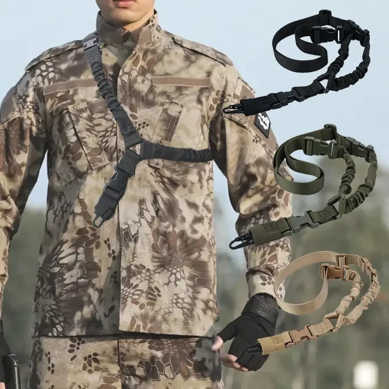 Cuerda de arnés de un solo punto, correa de hombro ajustable de nailon para deportes al aire libre, 1 unidad