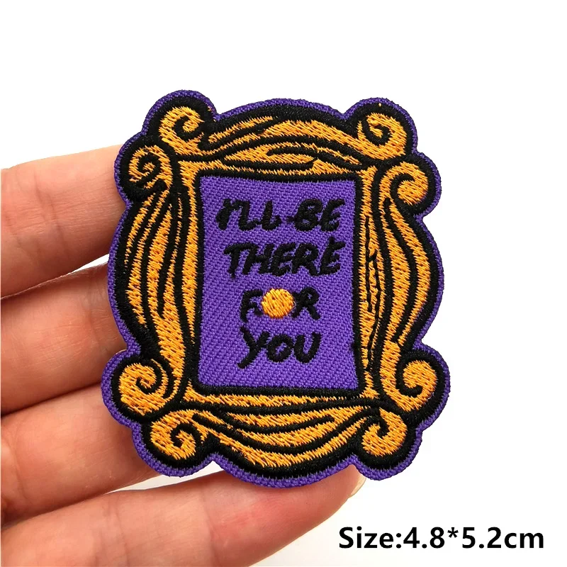 Parches de calavera Hippie Rock, parches bordados para ropa, rayas de terror en ropa, mochila, insignias adhesivas Punk para planchar - imagen 5