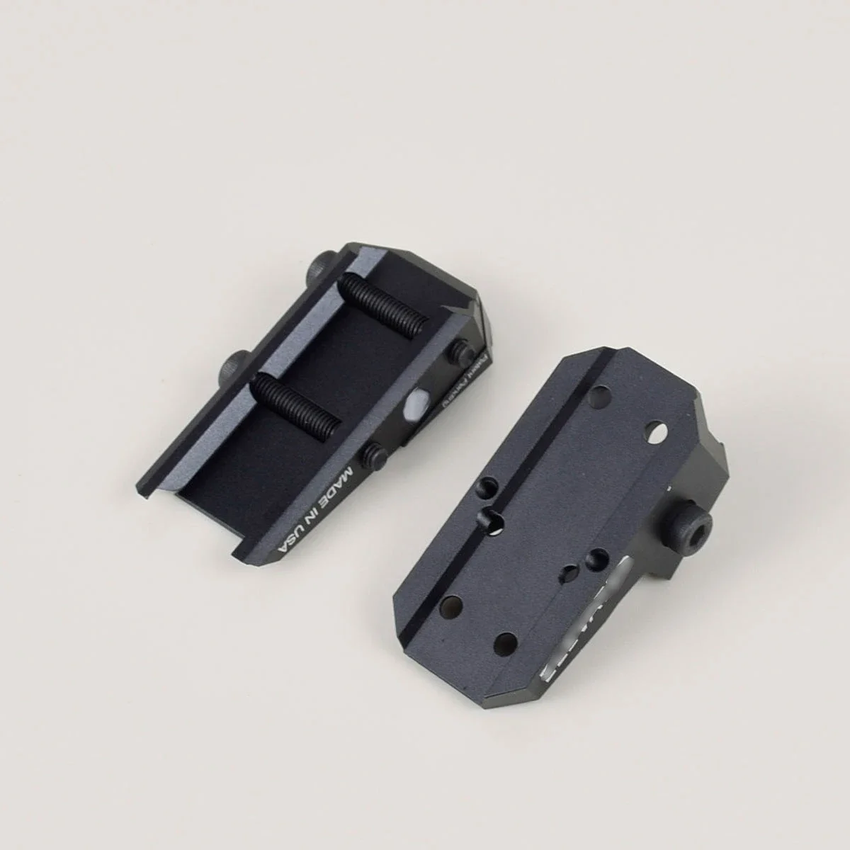 Adaptador de mira de elevación de montaje elevador de punto rojo deslizante de altura ajustable CNC táctico para t01 t02 Holosun - imagen 5