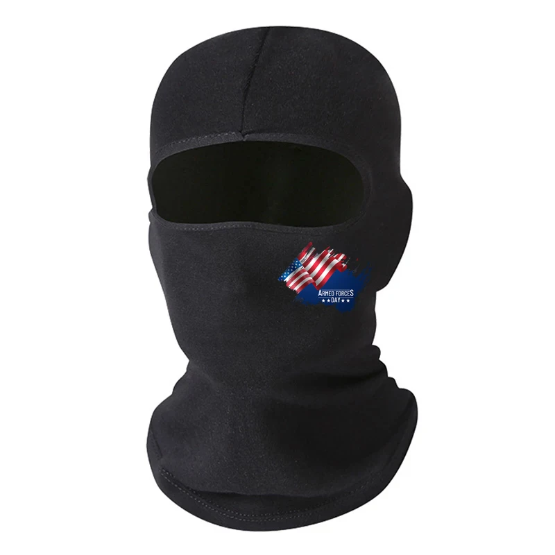 Pasamontañas de ciclismo para Hombre, máscara de esquí de invierno, forro de casco, cara completa, calentador de cabeza, diseño de arte, bricolaje, bandera, 2023 - imagen 4