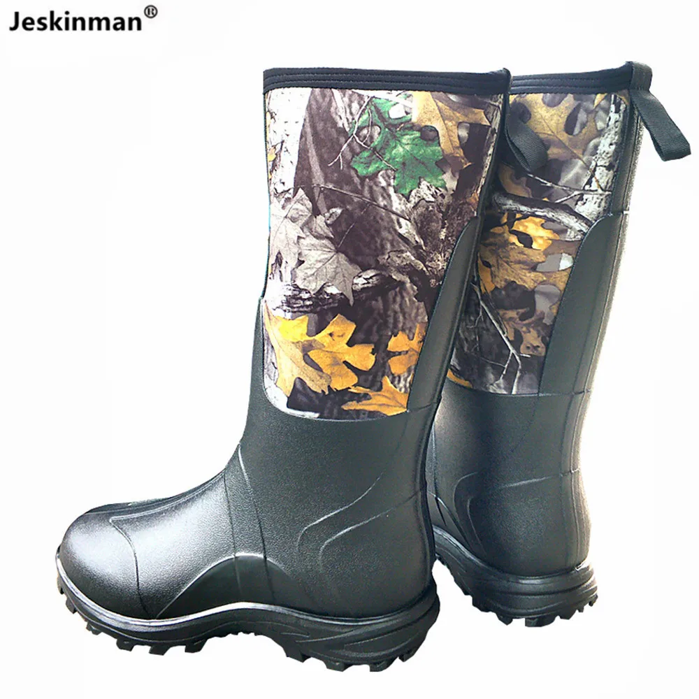 Botas tácticas altas camuflaje biónico hojas de arce antideslizantes