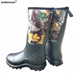 Botas tácticas altas camuflaje biónico hojas de arce antideslizantes