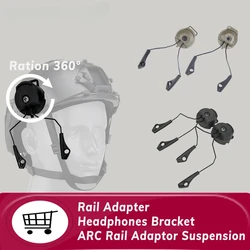 Adaptador riel casco OPS-CORE ARC – Soporte auriculares táctico Walker's