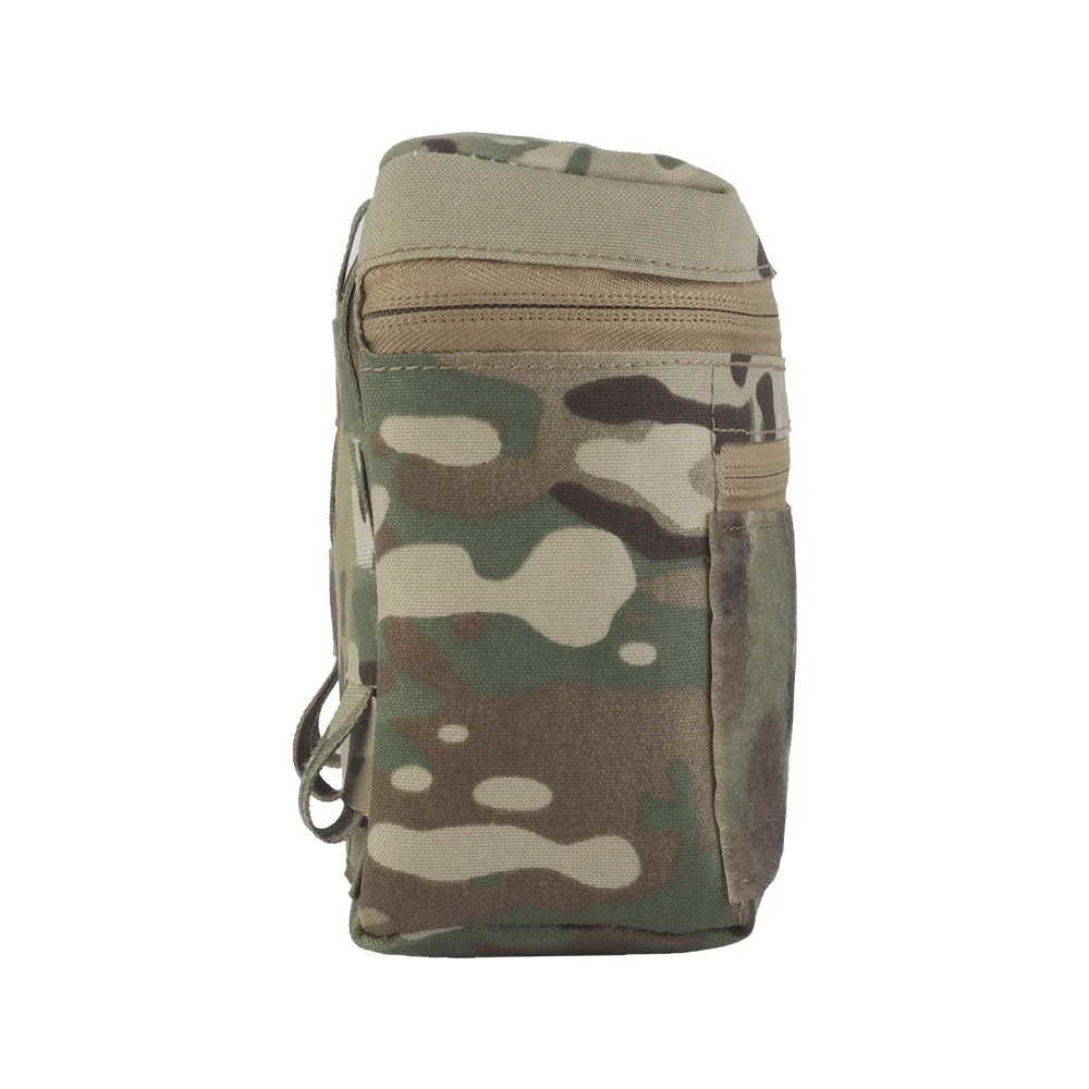 Bolsa MOLLE GP de gran capacidad L, bolsa de utilidad para senderismo al aire libre, chaleco de caza, portador de placa, bolsa Abdominal, accesorios de Panel trasero - imagen 4
