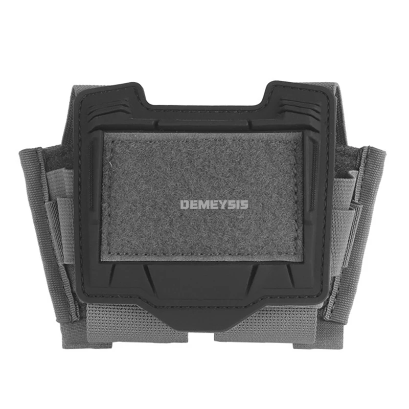 Bolsa de batería para casco táctico, caja de almacenamiento de batería PVS31 para casco rápido Airsoft de caza, bolsa de accesorios para contrapeso de casco CS - imagen 4