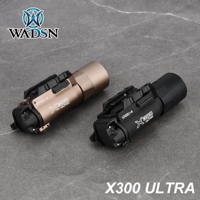 WADSN X300U Surefir X300 Ultra XH35 xu35 pistola colgante táctica, luz de explorador, Airsoft, arma, linterna, interruptor de doble función - imagen 2
