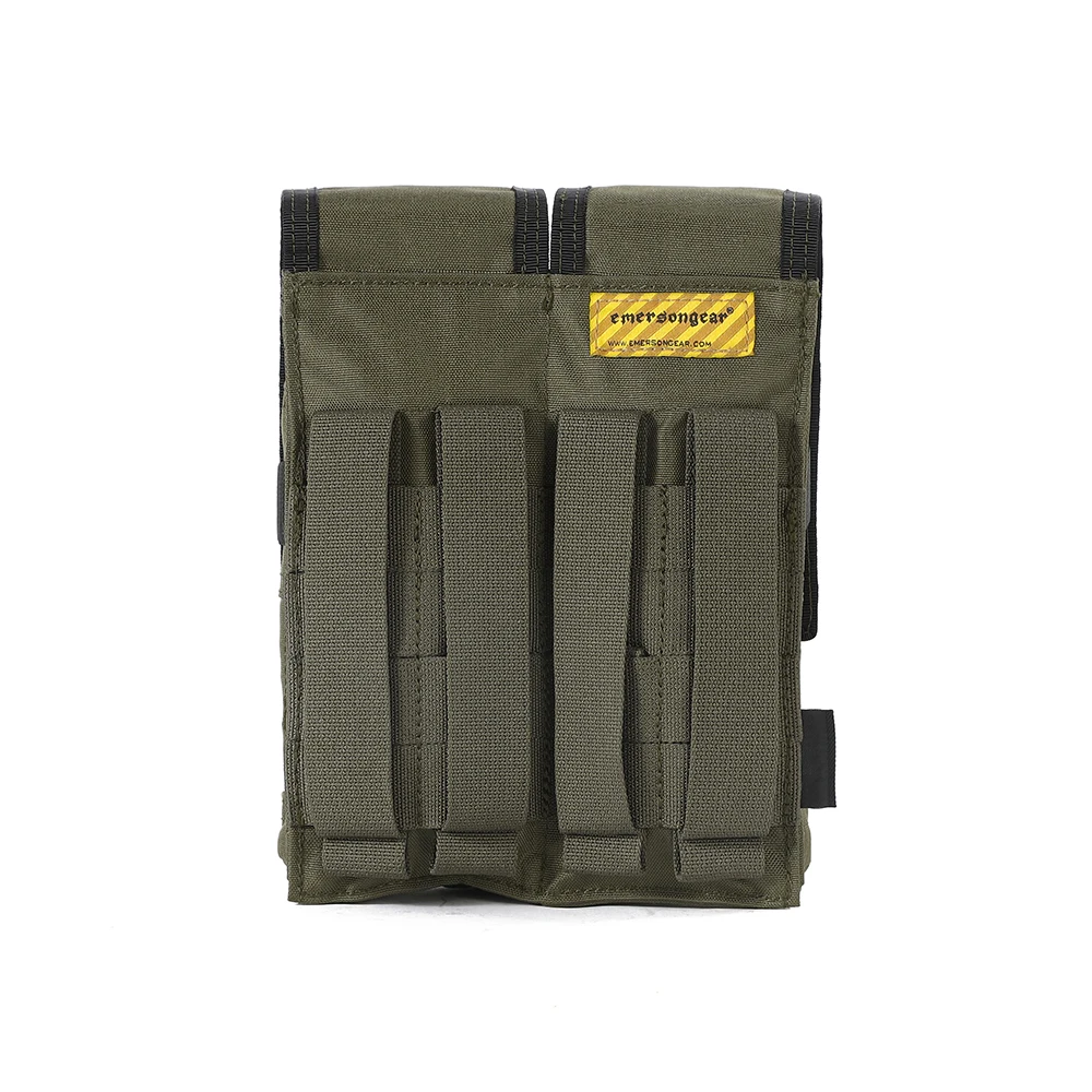 Emersongear 762 bolsa doble para cargador para AK Mag Bag Panel de Rifle 7,62 Airsoft caza deportes de combate senderismo Nylon - imagen 5
